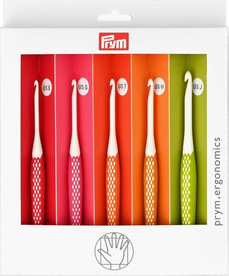 Comfy crochet hooks- Prym Ergonomics crochet hook set